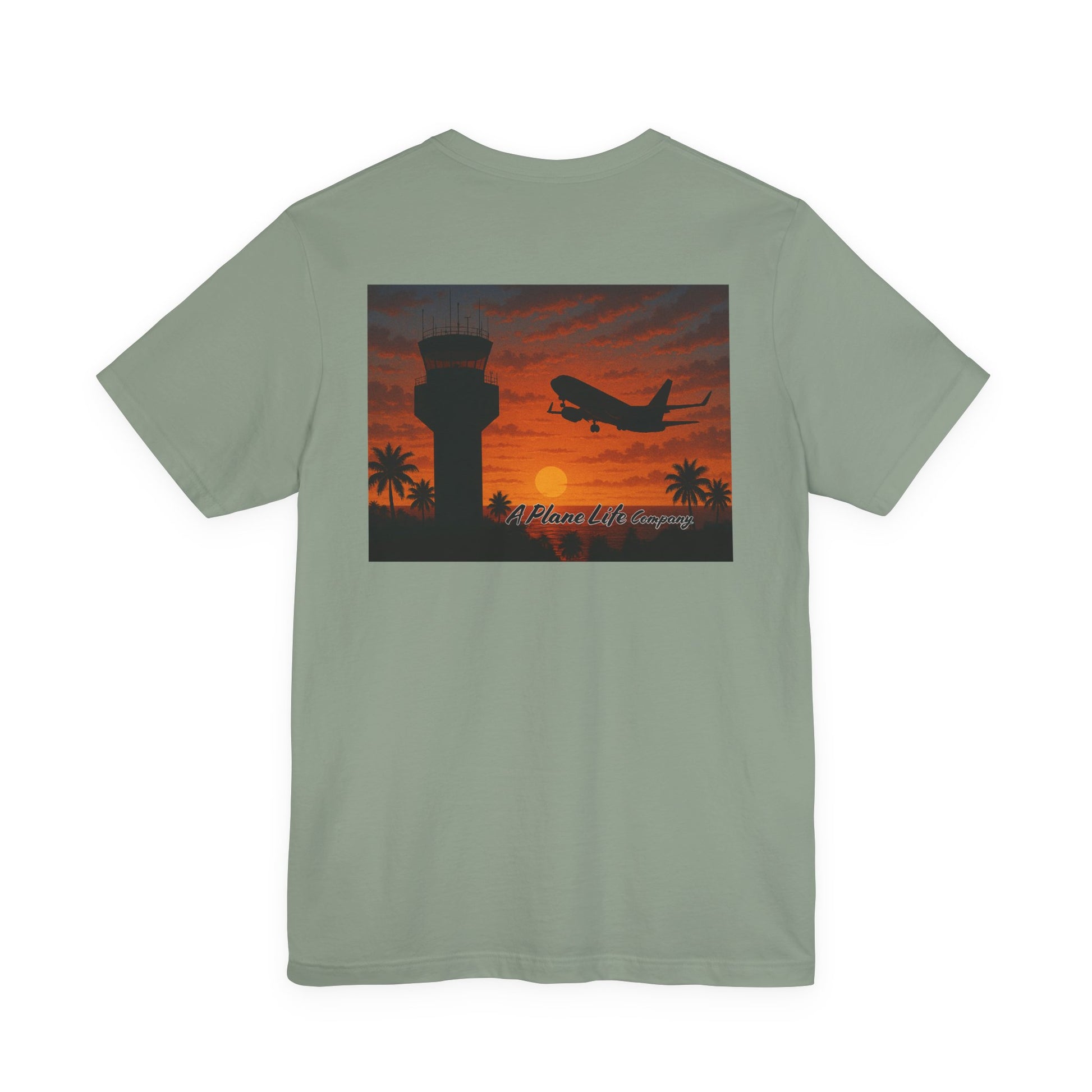 ATC and a Tropical Sunset tee.