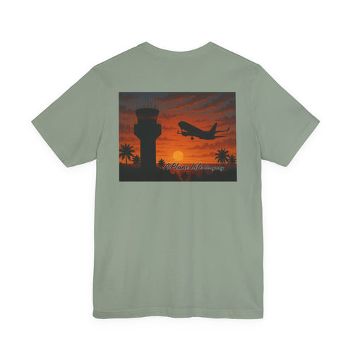 ATC and a Tropical Sunset tee.
