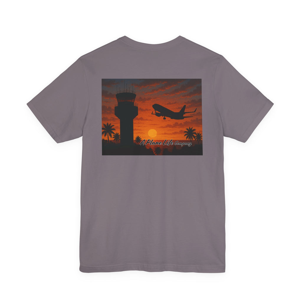 ATC and a Tropical Sunset tee.