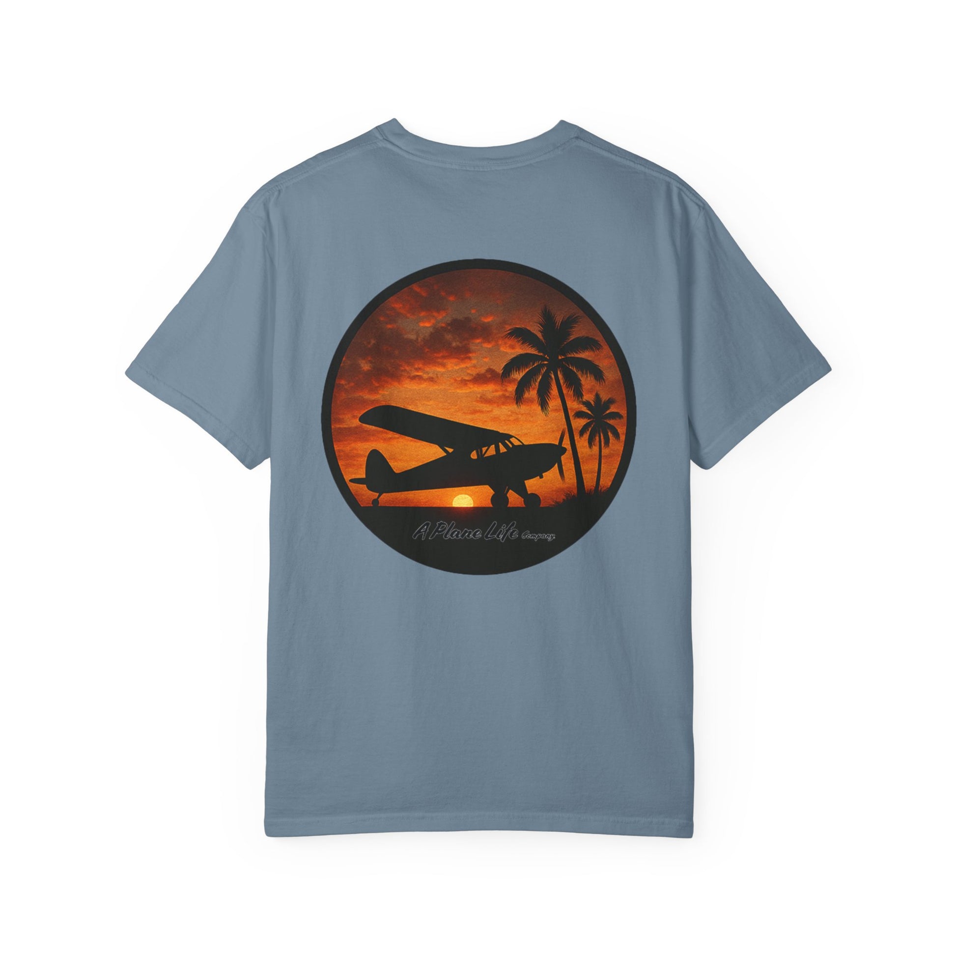 Taildragger and a Tropical Sunset Tee