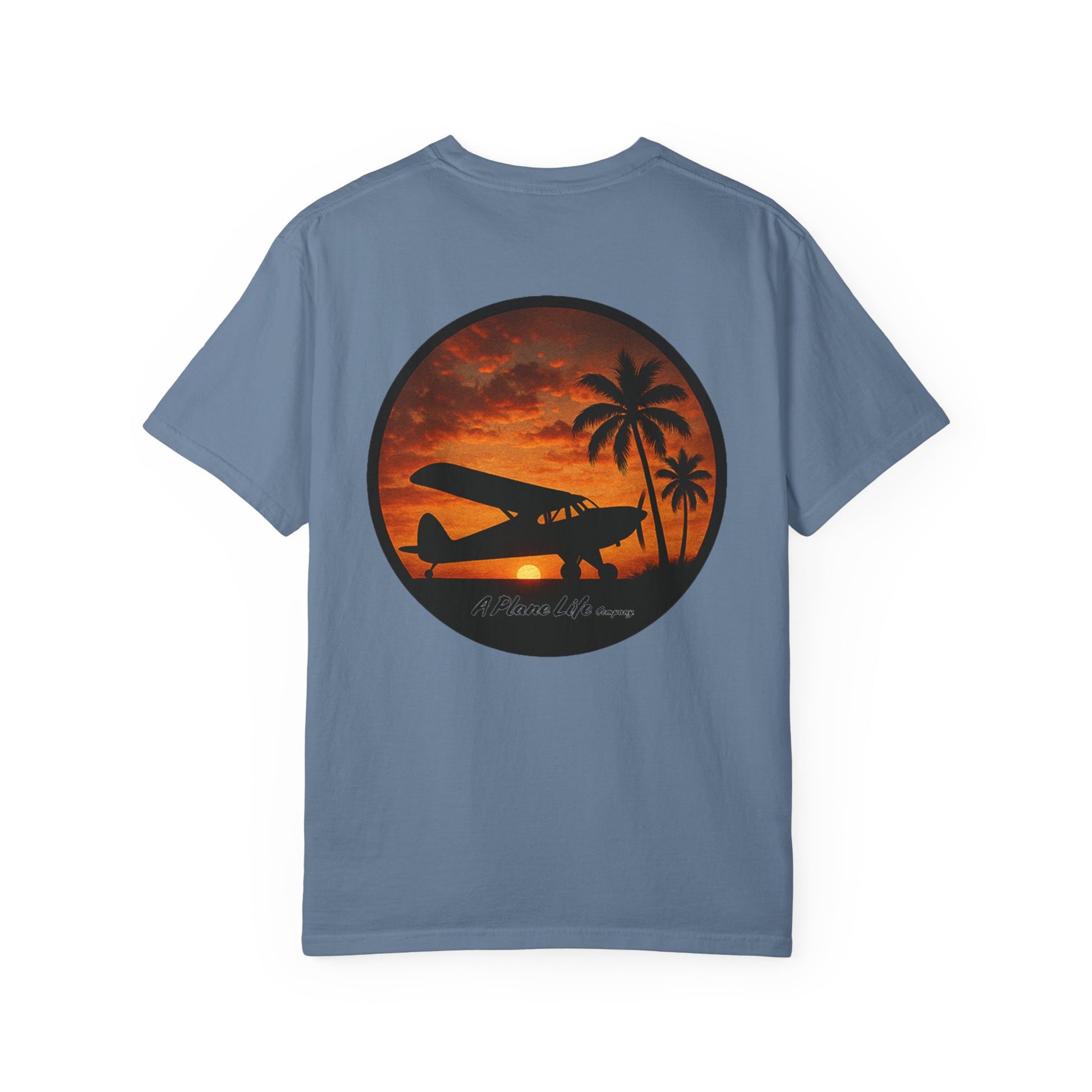 Taildragger and a Tropical Sunset Tee