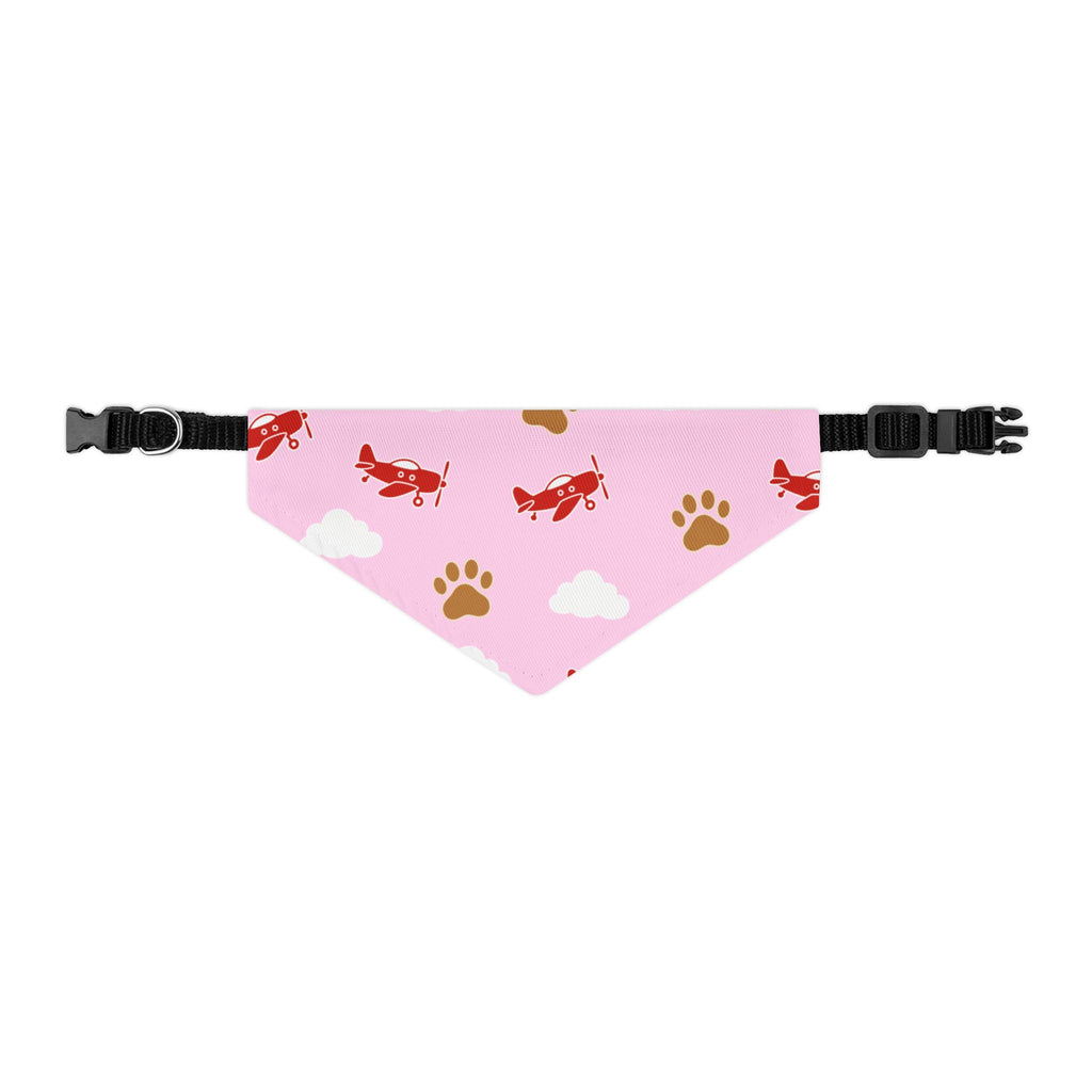 Paws and Planes Pet Bandana Pink