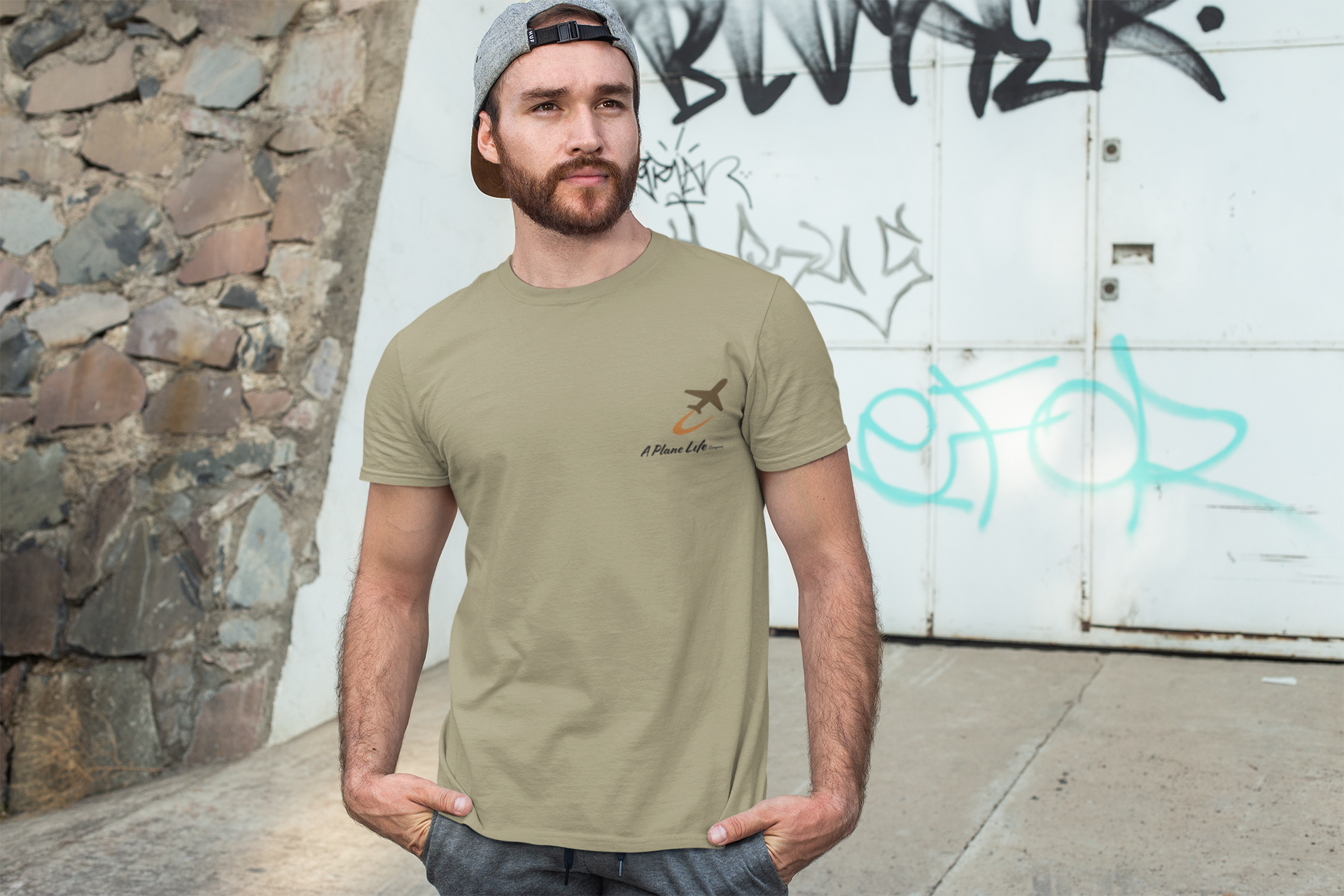 Taildragger and a Tropical Sunset Tee