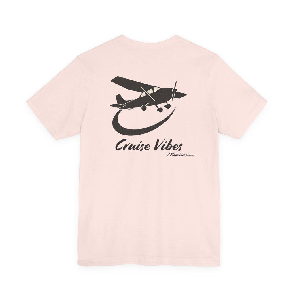 Cruise Vibe Aviation Lifestyle Tee Shirt