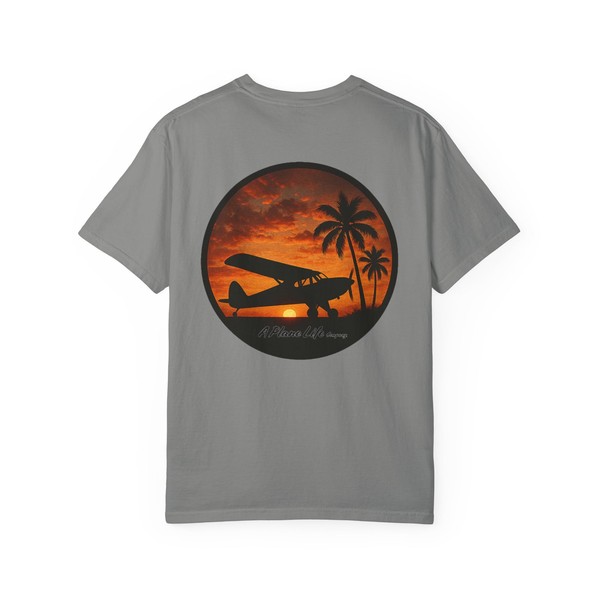 Taildragger and a Tropical Sunset Tee