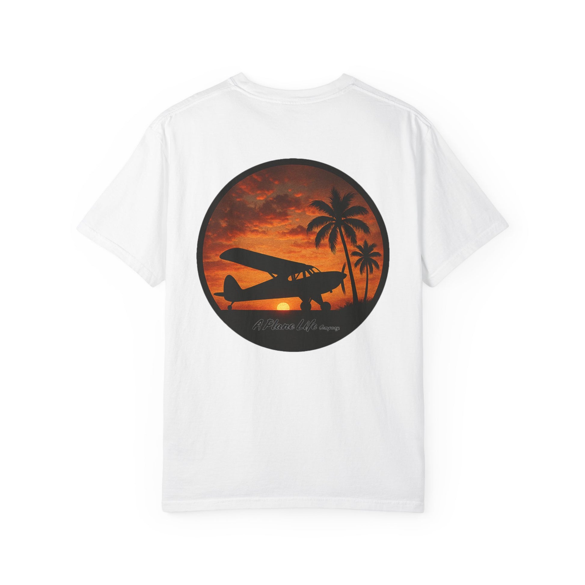 Taildragger and a Tropical Sunset Tee