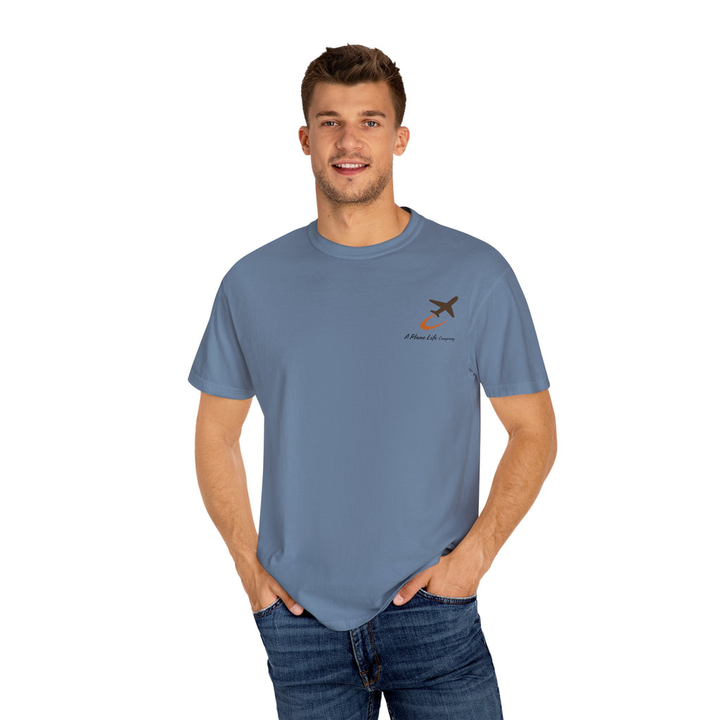 Taildragger and a Tropical Sunset Tee