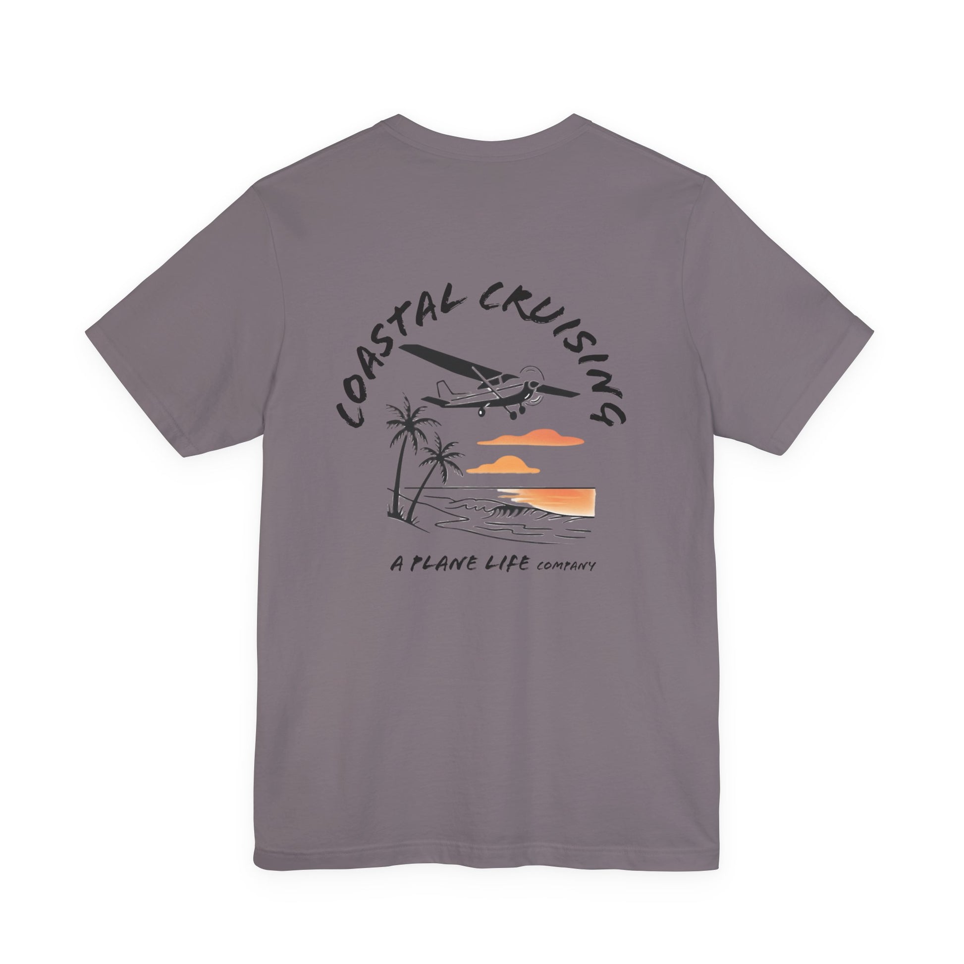 Aviation Beach Tee, Pilot Life Airplane Shirt, Flying Lover Gift, Coastal