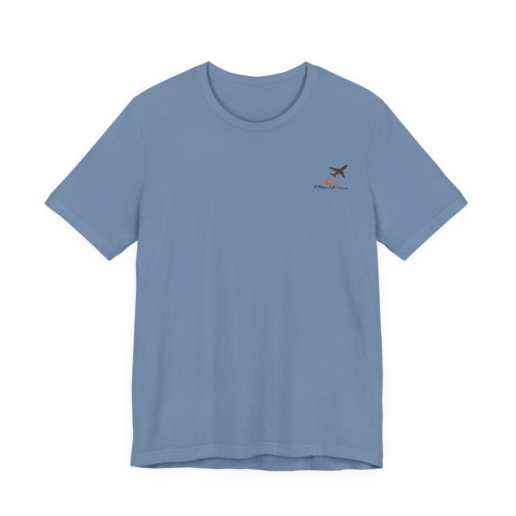 Aviation Beach Tee, Pilot Life Airplane Shirt, Flying Lover Gift, Coastal