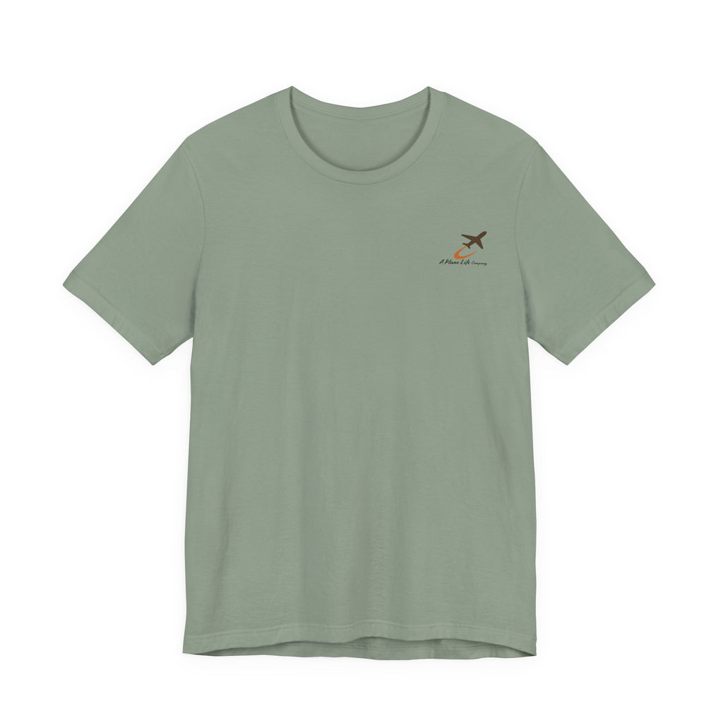 Aviation Beach Tee, Pilot Life Airplane Shirt, Flying Lover Gift, Coastal