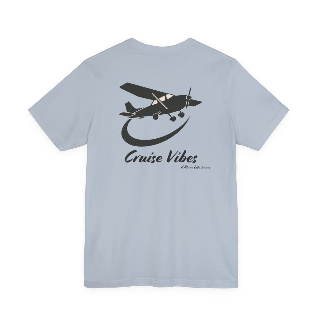 Cruise Vibe Aviation Lifestyle Tee Shirt