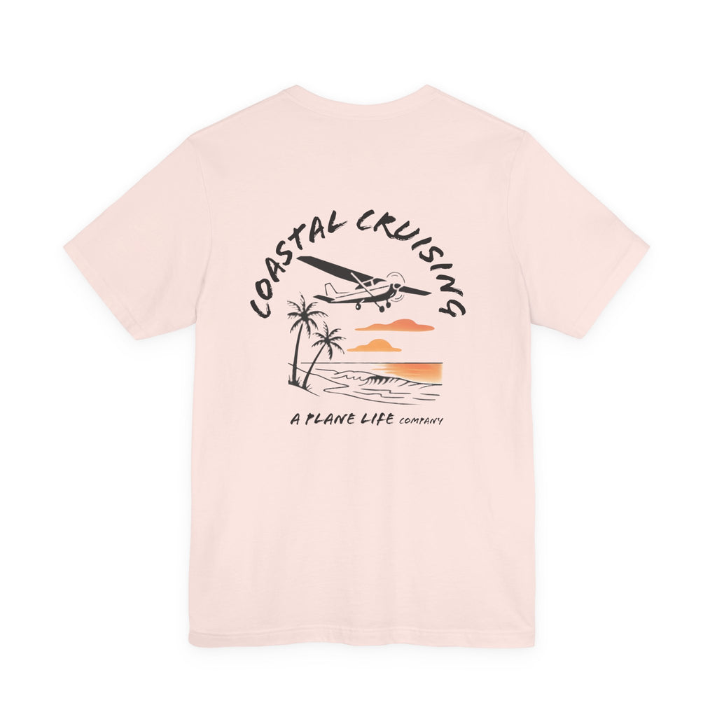 Aviation Beach Tee, Pilot Life Airplane Shirt, Flying Lover Gift, Coastal